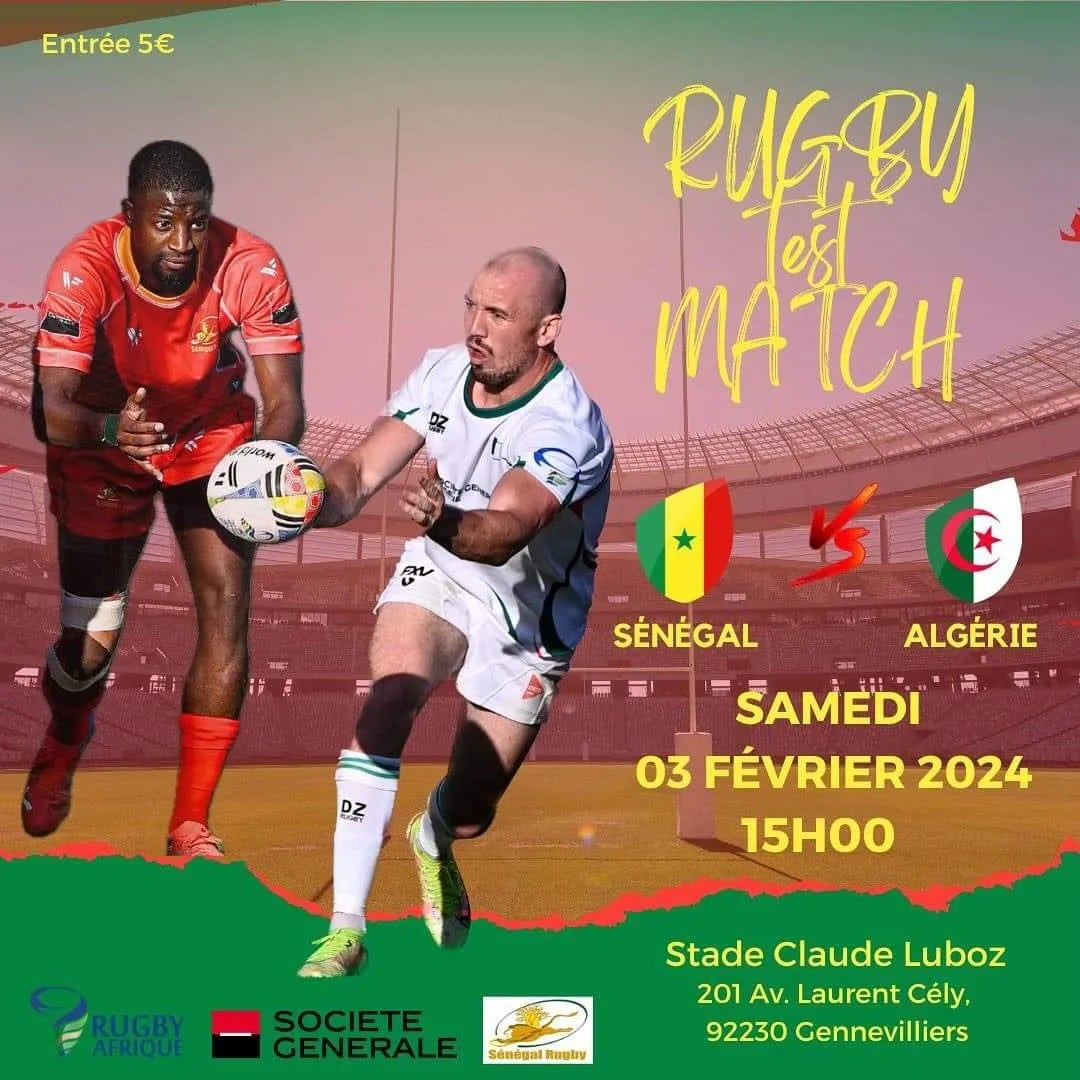 affiche sénégal algérie